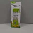 Portable Blender Personal Size Blender - 12 Oz Travel Cup Make Shakes and Smoothies, Cordless & USB Rechargeable, Freshly Squeezed in Picnic/Sports/Office