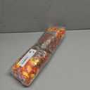 Halloween Artificial Morning Glory Fall Flowers for Outdoors, 12 Bundles UV Resistant Faux Mums, Autumn Silk Flowers for Decoration in Orange Yellow