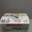 Huggies Natural Care Sensitive Baby Wipes, Unscented, Hypoallergenic, 99% Purified Water, 10 Flip-Top Packs (560 Wipes Total)