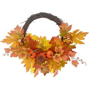 Autumn Maple Leaf Hanging Ornament Pendant For Thanksgiving Fall Autumn Farmhouse Decorations