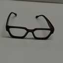 livho Oversized Eyewear Frame for Woman and Men - Rectangle Fashion Glasses for Computer, Chic Preppy Frame (*Coco Tortoise)