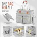 Teacher Tote Bag for Women Large Laptop Bags for Work Nursing Professional Computer Messenger Bag for Office Travel Business