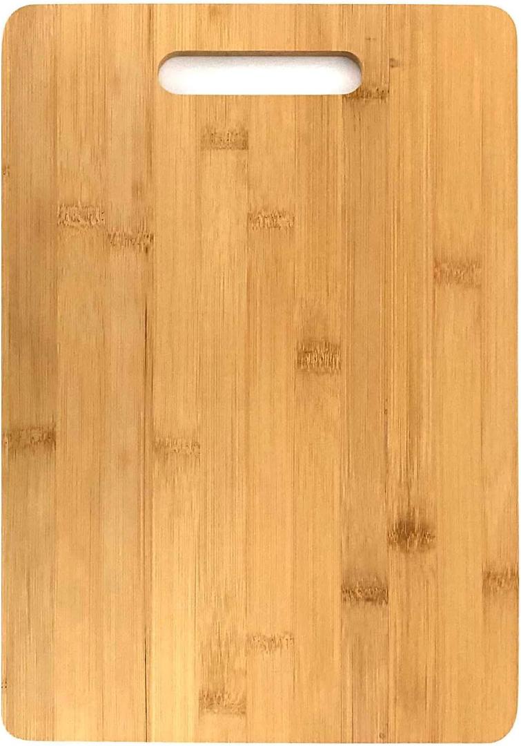 Bamboo Chopping Board  Kitchen Board Wood Cutting Board Serving Board  9,5 X 13 Inch