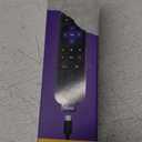 Roku Voice Remote Pro (2nd Ed.) | Rechargeable TV Remote Control with Hands-free Voice Controls, Backlit Buttons, & Lost Remote Finder - Replacement Remote Compatible with All Roku TV, Players & Audio