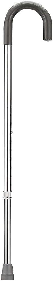 Drive Medical Round Handle Aluminum Cane Adjusts from 30 to 39" for Adult