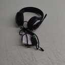 PG1 Gaming Headset with Microphone for PS4, PS5, PC, Switch, Xbox, Gaming Headphones with RGB Light, Computer Headset with Mic & 3.5mm Jack (Black)