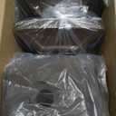 OPOIRA Wood Grain Solar Post Cap Lights, Dual-Core LED Fence Lights with Craftsman Design, 4 Pack Waterproof Outdoor Caps for 4x4 Wooden/Vinyl Post (Brown)