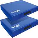 Yes4All Silencer Drop Pads/Weightlifting Drop Pads with PVC Cover & Easy Carry Handles