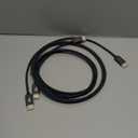 IVANKY DisplayPort Cable 6FT/2 Pack, Nylon DP to DP Cord, High Speed 4K Display Port to Display Port 6ft Cable, Supports 2K@165Hz and 4K@60Hz, DP Cord Compatible with PC, Laptop, TV - 6.6ft (Grey)