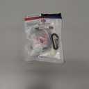 KOREDA Compatible with Samsung Galaxy Buds 3 Case & Galaxy Buds 3 Pro Case with Cleaner Kit, Military TPU Shockproof Protective Hard Cover with Secure Lock for Men (Red)