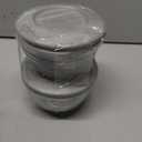 Anchor Hocking Glass 6 Piece 2 Cup 4-IN-1 PREP BOWL (Clear), Pack of 2