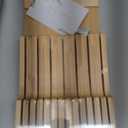 Bamboo Kitchen Drawer Knife Block, In drawer Knife Holder, Knife Drawer Organizer fit for 13 knives