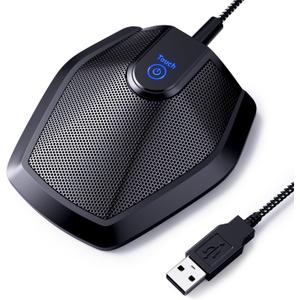 TONOR Conference USB Microphone, Omnidirectional Condenser PC Mic for Video Conference, Recording, Skype, Online Class, Court Reporter, Plug & Play Compatible with Mac OS X Windows PC Compute, G11