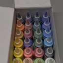 MEEDEN Soft Body Acrylic Paints Set: Matte Finish 24 Colors x 60ml/2oz Fluid Acrylic Paints for Art Painting on Canvas Wood & Glass for Students Adults Artists