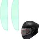 Universal Anti Fog Film for Motorcycle Helmet Visors,Helmet Visor Protector Anti Fog Sticker for Cold Mornings and Rainy Days,(2-Pack)