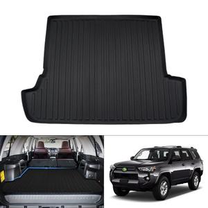 KUST Trunk Cargo Mat for Toyota 4Runner 2010-2024 (7 Seater Only) TPE Rubber Cargo Liner All Weather Rear Cover 4Runner Accessories High Edge