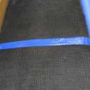 16Ft Trampoline Net and Pole Replacement, Universal Enclosure Poles with Clamp, Screws and Bolts, Tube Caps, Fit 6 Straight 16 Feet Round Trampoline Frame