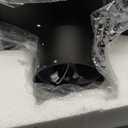 Outdoor Post Light, Waterproof Pole Lantern Lighting Fixture with Tempered Clear Seeded Glass, Matte Black Finish for Outdoors (Extra Large Post Light)