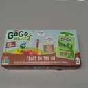 GoGo squeeZ No Sugar Added Apple Cinnamon Applesauce, 3.2 oz, 12 Count, EXP: 04/26/26