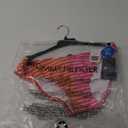 Tommy Hilfiger Women's Low Rise Cheeky Bikini Bottom (X-Large, Dahlia Combo)