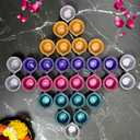 Set of 30 Colourful Handmade Diyas for Home Hand Painted Decorative Clay Mitti Diya Deepak Lanterns, Diwali Decor, Diwali Diyas Diwali Decoration for Home with Cotton Wicks