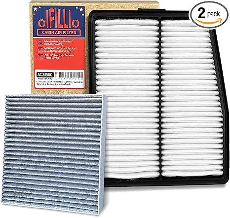 OIFILLIO Engine Cabin Air Filter for Tucson Hybrid(20222025), Santa Fe Hybrid(20212025), Sorento Hybrid(20212025),Sportage Hybrid(20232025), 28113L5100&97133L1000