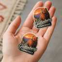 3PCS Tennessee Sticker for Bottle and Laptop  Waterproof Vinyl Decals, Tennessee Sticker Pack Travel Souvenirs, Nashville Stickers Party Favors, Tennessee Gifts, State Pride and Decor