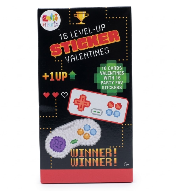 Next Level 16 Sticker Mosaic Valentines Includes 48 Heart Seals New, 2 Pack