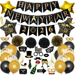 New Years Eve Party Supplies 2026