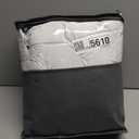 CREATMO US Women's Warm Winter Coat Waterproof Ski Jacket Padded Puffy Overcoat With Detachable Hood (3X-Large, White)