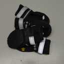 Dog Shoes, FISHOAKY Dog Shoes for Large Dogs, 360Anti Slip Medium Dog Boots & Paw Protectors Winter Snowy and Summer Hot Pavement, Waterproof 4Pcs Dog Booties with Reflective Strips (Size 4)