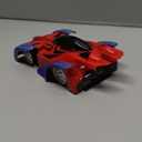 FirYawee Wall Climbing Remote Control Car, 360 Rotating RC Stunt Car with Headlight, Rechargeable RC Cars Toys for 3 4 5 6 7 8-12 Year Old Boys Girls Kids (Red&blue)