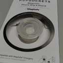 PopSockets Phone Grip for MagSafe, Magnetic Holder, Phone Stand - Clear