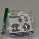 TubShroom Ultra Revolutionary Bath Tub Drain Protector Hair Catcher/Strainer/Snare, Stainless Steel, Stainless Combo