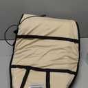 Snailax Massage Seat Cushion - Back Massager with Heat, 6 Vibration Massage Nodes & 2 Heat Levels, Massage Chair Pad for Home Office ChairBlack