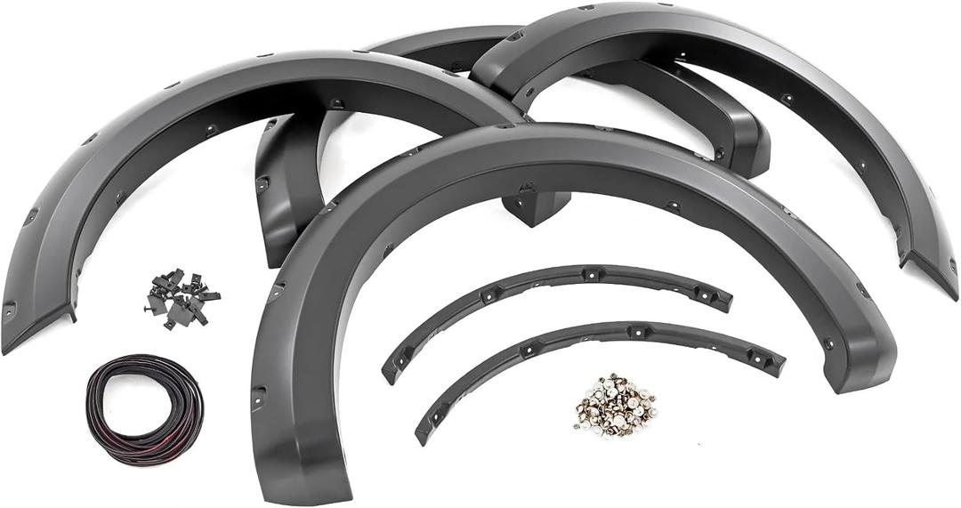 Rough Country Pocket Fender Flares for 2021-2024 Ford F-150 - F-F20911B