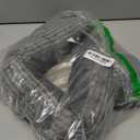 Marwood Under Door Draft Stopper Decorative Wind Stopper 32 inch for Door & Window, Weighted Animal Air Draft Stopper Snake Noise Blocker for Bottom of Door with Hanging Loops - Grey Dog