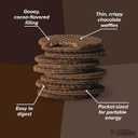 Honey Stinger Organic Chocolate Waffle, Energy Stroopwafel for Exercise, Endurance and Performance, Sports Nutrition for Home & Gym, Pre and Post Workout, Box of 16 Waffles, 16.96 Ounce