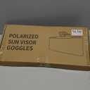 Automotive Sun Visors for Car, Van, Truck, Polarized Protection, Universal Install Anti-Glare Extender (15.35" for Day/Night 2 in 1 Sun Visor)