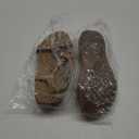 Littleplum Women Sandals Arch Support Handmade Bohemian Braided Flat Sandals Comfort Walking Beach Ankle Elastic Summer Shoes (8.5, Fashion Black)