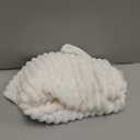 Bedsure GentleSoft White Throw Blanket for Couch - Cozy Blanket for Women, Cute Fleece Throw for Girls, Birthday Gifts for Women Men Teen, Room Home Boho Decor, Off White, 50x60 Inches