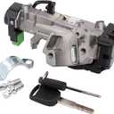 NewYall Ignition Switch Lock Cylinder Assembly Replace 35100-SDA-A71 for Honda Accord 2004-2007 Odyssey 2005-2007 Element 2007