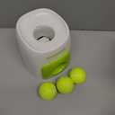 Automatic Interactive Tennis Machine Dog Feeder Ball Launcher Dog Toy Ball Thrower Enrichment Toys for Dogs. Interactive Puppy for Small and Medium Size Dogs, 3 Balls Included (2 inch)