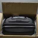 American Tourister Stratum 2.0 Expandable Hardside Luggage with Spinner Wheels, Jet Black, Carry-on