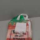 SilTriangle 30 Pcs Large Christmas Gift Bags Bulk 12.6 x 9.8 x 4.4 Inch Reusable Non-woven Snowman Santa Christmas Treat Tote Bags with Handles for Xmas Winter Holiday Party Supplies