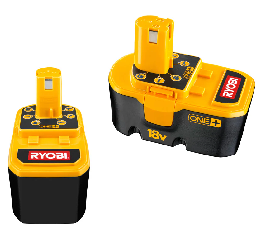 Ryobi 2Pack 18.0 v Replacement for Dewalt 18V Battery and Charger Combo DC9096 DC9099 DC9098 DW9099 DW9098 and 1 Charger for 7.2-18V Ni-Cad Ni-Mh XRP Battery Kit