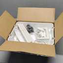 Pipishell 3 Tier Rolling Cart Organizer, Plastic Rolling Cart with Lockable Wheels & Reinforced Handle, Lightweight Utility Cart Storage Cart for Nursery, Kitchen, Bathroom, Craft Room, White, PIUC14W