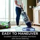 Shark NV752 Rotator Powered Lift-Away TruePet Upright Vacuum with HEPA Filter, Large Dust Cup Capacity, LED Headlights, Upholstery Tool, Perfect Pet Power Brush & Crevice Tool, Bordeaux