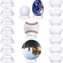 16 Pack Baseball Stand Sphere Holder 4 Pack Baseball Box