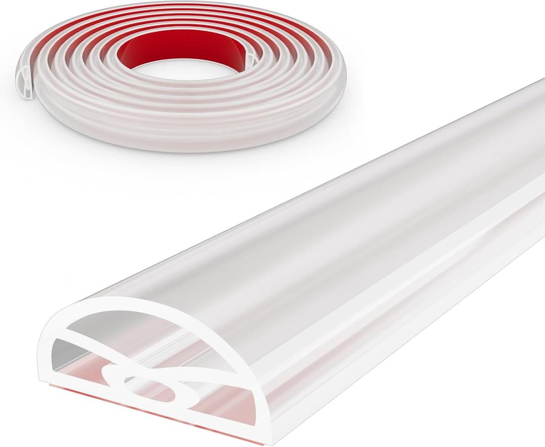 39 Transparent Shower Threshold Water Dam Stopper for Dry and Wet Separation,Self Adhesive Collapsible Walk in Shower Splash Guard Seal Strip,Silicone Sink Edge Water Barrrier for Bathroom,Kitchen